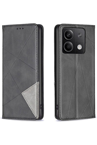 OEM Θήκη Βιβλίο από Συνθετικό Δέρμα Μαύρο (Redmi Note 13 5G) Κωδικός: 01XIA3114
