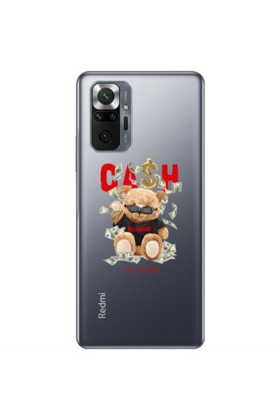 Other Xiaomi Redmi Note 10 Pro 4G Cash is king Transparent Silicone TPU Θήκη