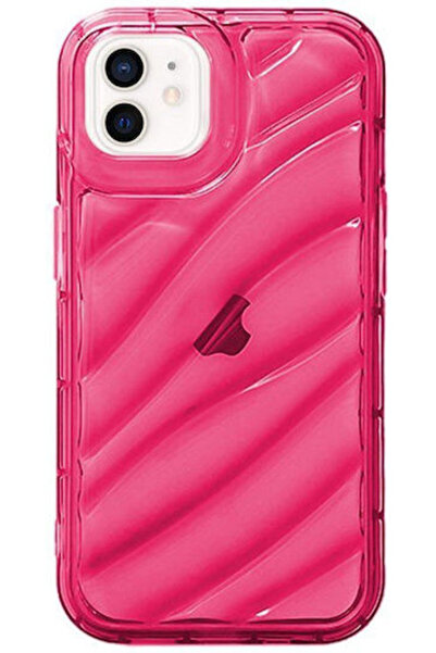 OEM Κόκκινη Θήκη Πλάτης Σιλικόνης Waves για iPhone 11 Κωδικός: 01IPH6610