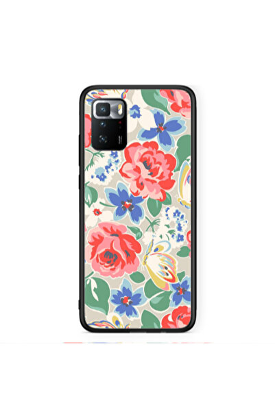 Other Xiaomi Poco X3 GT Lady roses Black Glossy Θήκη