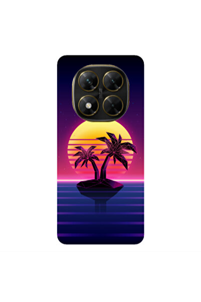 Other Xiaomi Poco X7 Moon and Palmie Transparent Silicone TPU Θήκη
