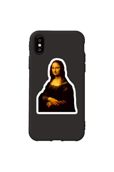 Other Apple iPhone Xs Max Davinci Black Colored Silicone TPU Θήκη