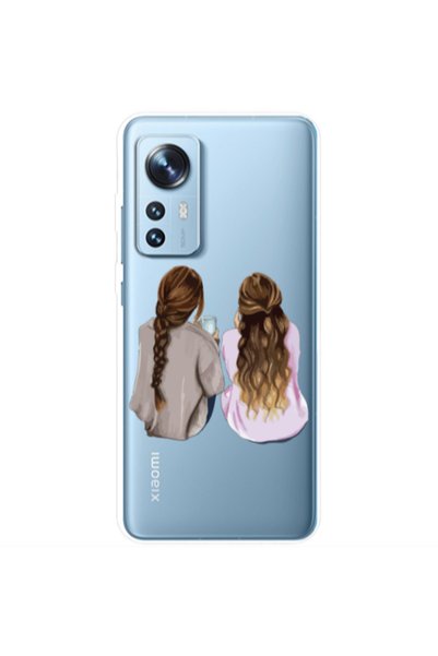Other Xiaomi Mi 12 Pro Friends Transparent Silicone TPU Θήκη