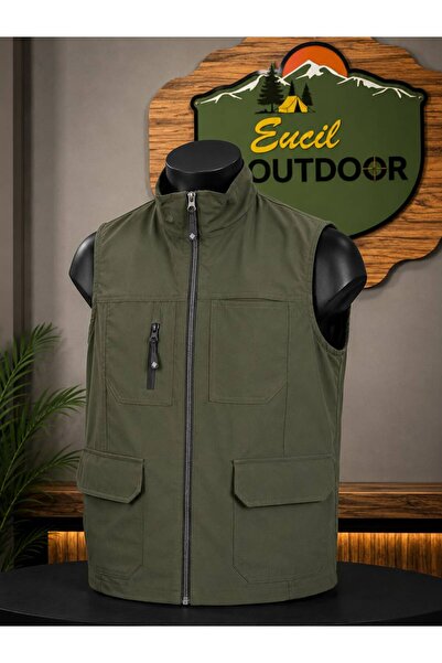 Genel Markalar Likralı fileli yazlık outdoor yelek