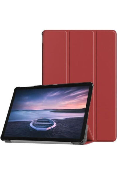 OEM Τριπλό Αναδιπλούμενο Κάλυμμα Κόκκινο (Samsung Galaxy Tab S4 10.5 / T830/ ...