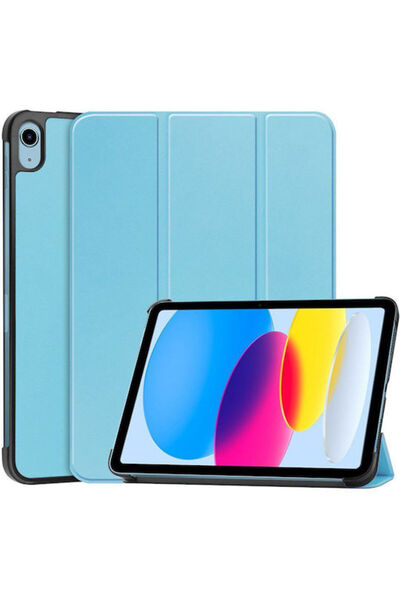 OEM Θήκη Flip Cover για Tablet iPad 10.9 " iPad 11 2025 Γαλάζιο