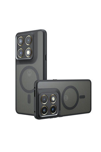 Techsuit Husa MagSafe pentru Motorola Edge 70 Pro, Techsuit, PureFrost, Neagr...