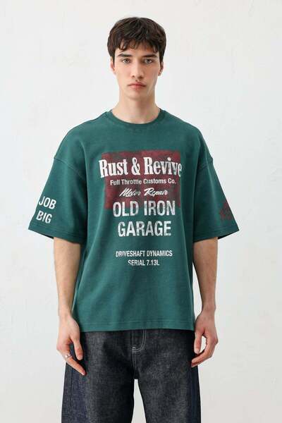 VAMOSCLO Oversize printed t-shirt nefti