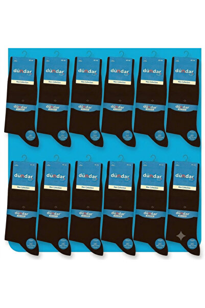 Dündar Plus 12-Pack Men's Cotton 4 Season Socks 5527 (40-44)