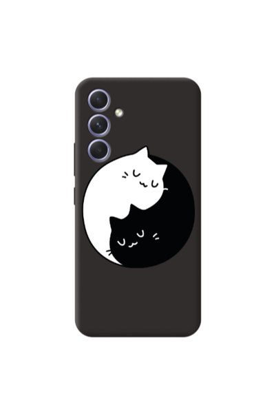 Other Samsung A26 Bundle of love Black Colored Silicone TPU Θήκη