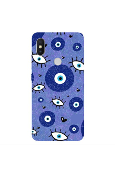 Other Xiaomi Redmi S2 Black hearted Transparent Silicone TPU Θήκη