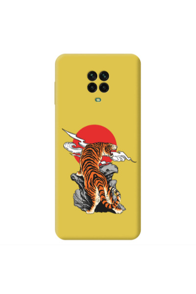 Other Xiaomi Redmi Note 9 Pro Angry Gorilla Yellow Colored Silicone TPU Θήκη