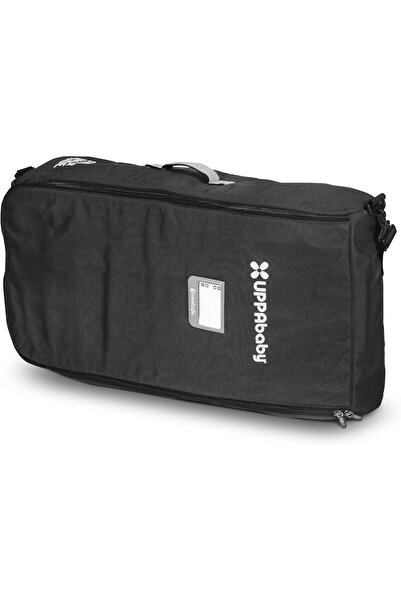 UPPABABY RumbleSeat/Bassinet Travel Bag with TravelSafe, Black/Blue
