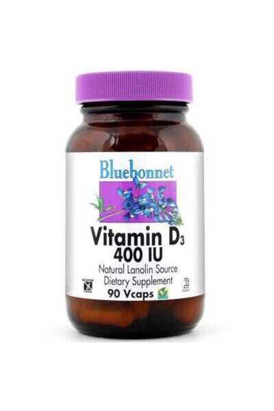 Bluebonnet Vit D3 400Iu 90Vcaps