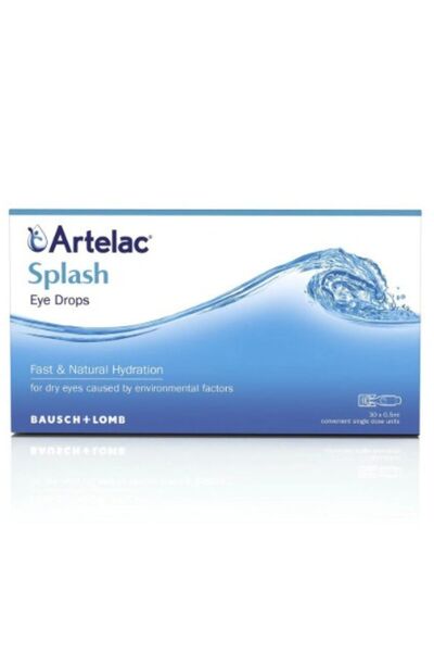 Artelac Bausch & Lomb Splash Οφθαλμικές Σταγόνες 30x0.5ml