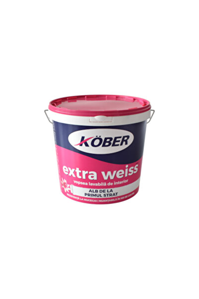 Kober Vopsea lavabilă Extraweiss 15L