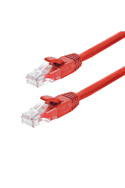 TSY Cablu patch Gigabit UTP Cat6, LSZH, 5.0m, roșu - ASYTECH Networking TSY-P...