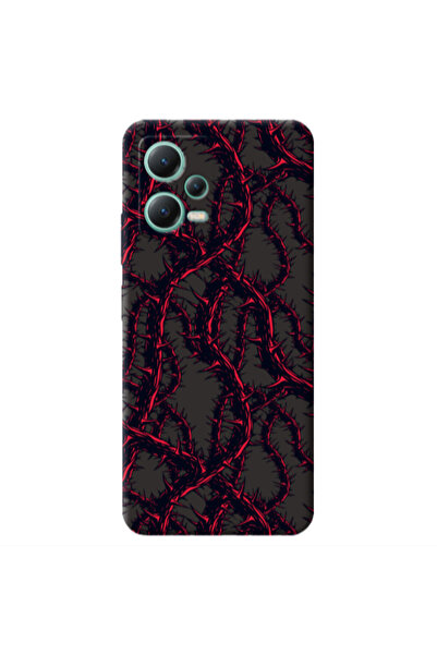 Other Xiaomi Redmi Note 12 Pro 5G Prickly ivy Black Colored Silicone TPU Θήκη