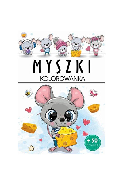 Artı Carte de colorat Myszki pentru copii 29x21cm