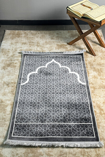 iwa concept Luxury Motif Carpet Prayer Rug - Patterned Prayer Rug 75X130 cm