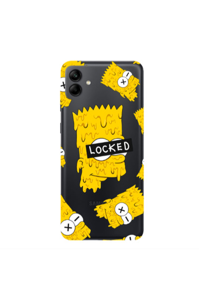Other Samsung A04 Bart Simpson Transparent Silicone TPU Θήκη