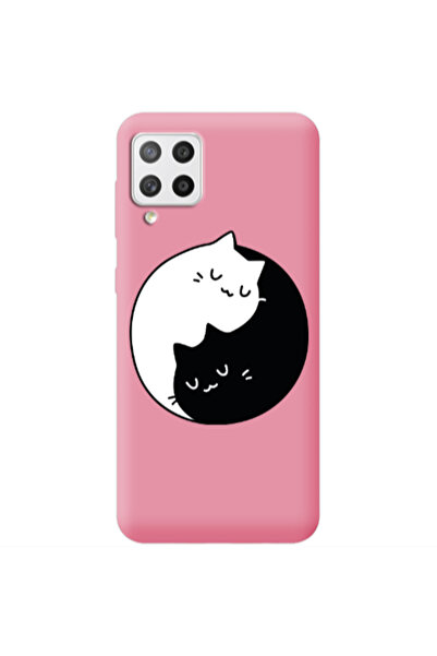 Other Samsung A42 5G Bundle of love Pink Colored Silicone TPU Θήκη