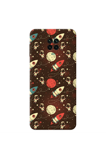 Other Xiaomi Redmi Note 9S Stars and astronaut Transparent Silicone TPU Θήκη