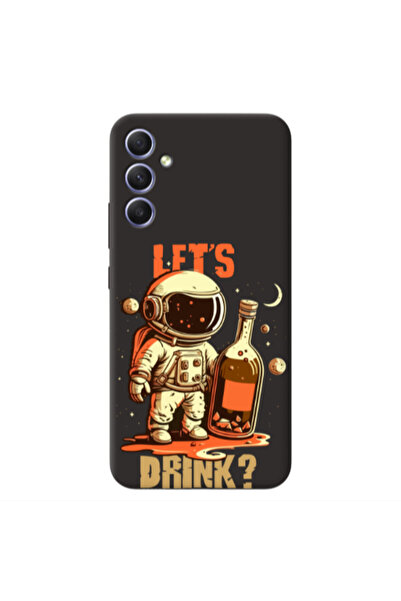 Other Samsung A25 Lets drink Black Colored Silicone TPU Θήκη