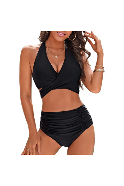 Simply Joy Costum de baie din două piese Simply Joy, push-up, decolteu în V, ...