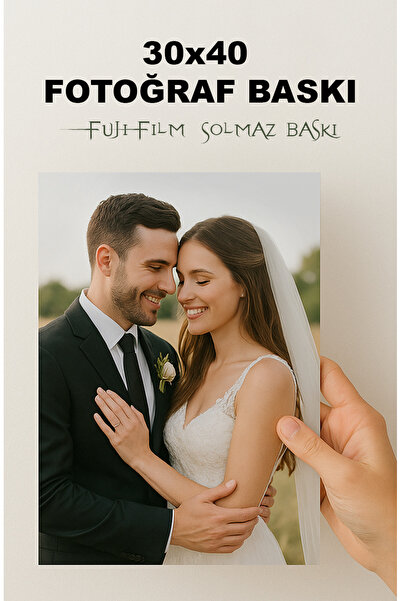 Baskıkafası Kişiye Özel 30x40 cm Fotoğraf Baskısı | 1 Adet Fujifilm | Gerçek ...