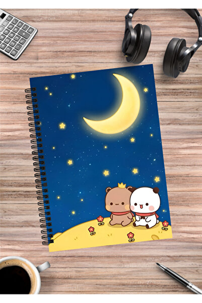 mertfigur Bubu Dudu Anime Spiral Notebook A5 (50 Sheets)