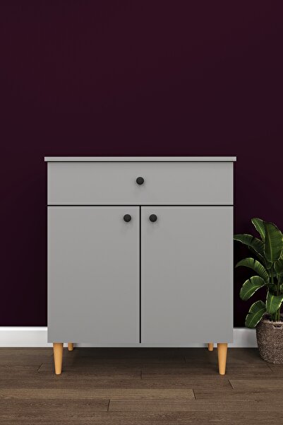 asratrend Modern Çekmeceli Çok Amaçlı Mutfak Banyo Dolabı %100 MDF Erzak Kile...