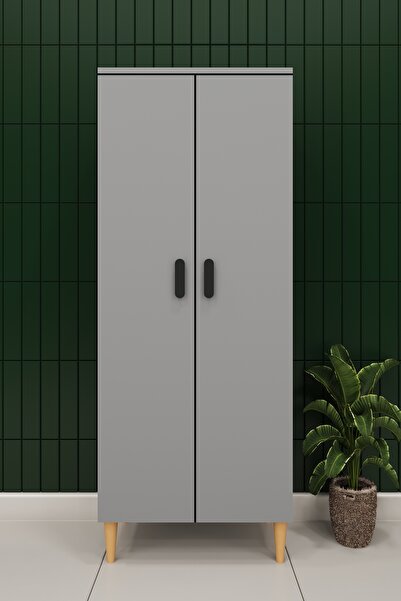 asratrend Modern 2 Kapaklı Çok Amaçlı Mutfak Banyo Dolabı %100 MDF Erzak Kile...