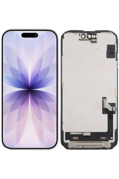 Apple Iphone 17 Σκληρή Οθόνη OLED LCD + Αφής Μαύρο Κωδικός: SP11048BK-2