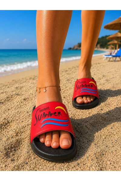 GEZER Anatomical Sole Lightweight and Comfortable Women's Beach Pool Terrace ...