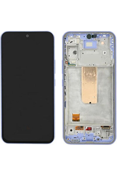 Samsung Οθόνη με μηχανισμό αφής και πλαίσιο για Galaxy A54 (Μωβ) Κωδικός: GH8...