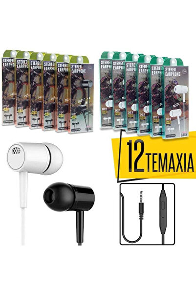 OEM 1220.042 Ενδοωτικά ακουστικά handsfree με βύσμα 3.5mm, μαύρα