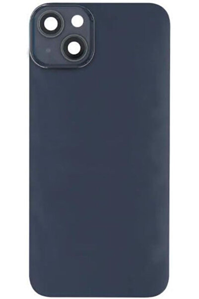 OEM Apple Iphone 14 Plus Κάλυμμα Μπαταρίας Μεγάλη Οπή + Φακός + Magsafe Μαύρο...