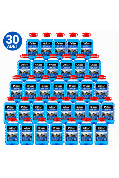 orlisse beauty cosmetic Orlisse 5 L Cam 5LT*30 adet – Ferah Kokulu, İz Bırakm...