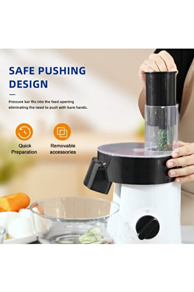 Sonifer 5-in-1 Electric Vegetable Slicer and Grater Machine Vegetable Chopper & Salad Maker | WIDGETS MATRIX