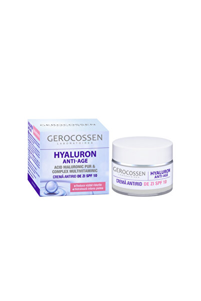 GEROCOSSEN Crema Antirid de Zi SPF10 Hyaluron 50ml