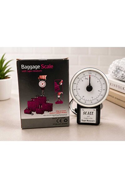 Genaric Baggage Scale With Tape Measure 32 kg / 75 lb