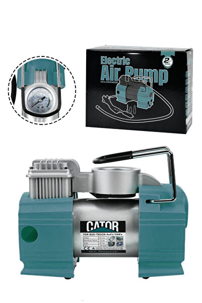 CATOR 12v Çakmaklık Girişli 150 psi Mini Hava Kompresörü