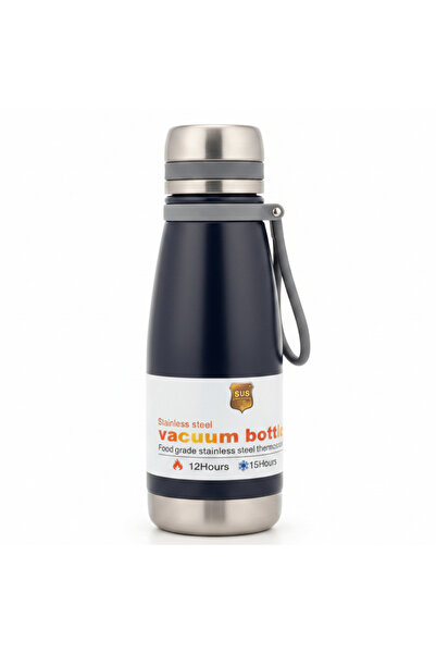 AKDC Double Wall Stainless Steel Vacuum Bottle 500 ml – Navy Blue