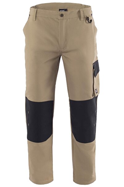 axon Παντελόνι CANVAS BEIGE/BLACK XL