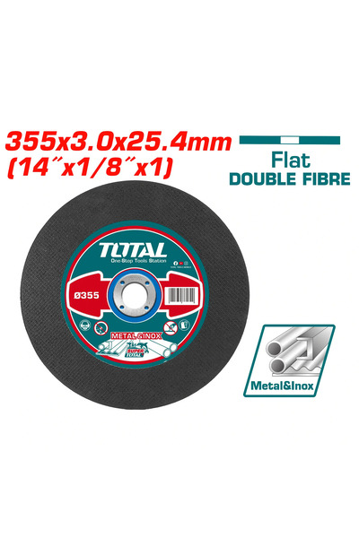 TOTAL Faber Iron Saw Cutting Disc 14 "3.0Mm Tac2213551 Total