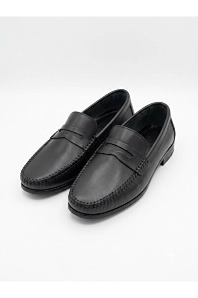 Gençoğlu Men's leather loafer shoes