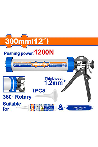 WADFOW Aluminum caulking gun