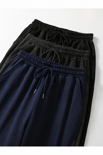 SURMARİ Set of 3/Pack Unisex Men'S/Women's Regular Fit/Comfortable Cut/Comfor...