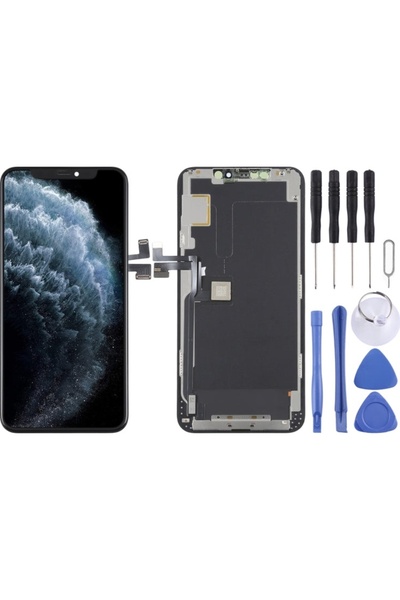 protechgsm Apple Uyumlu iPhone 11 Pro Max Lcd Ekran +11 Pro Max Lcd Tamir Set...